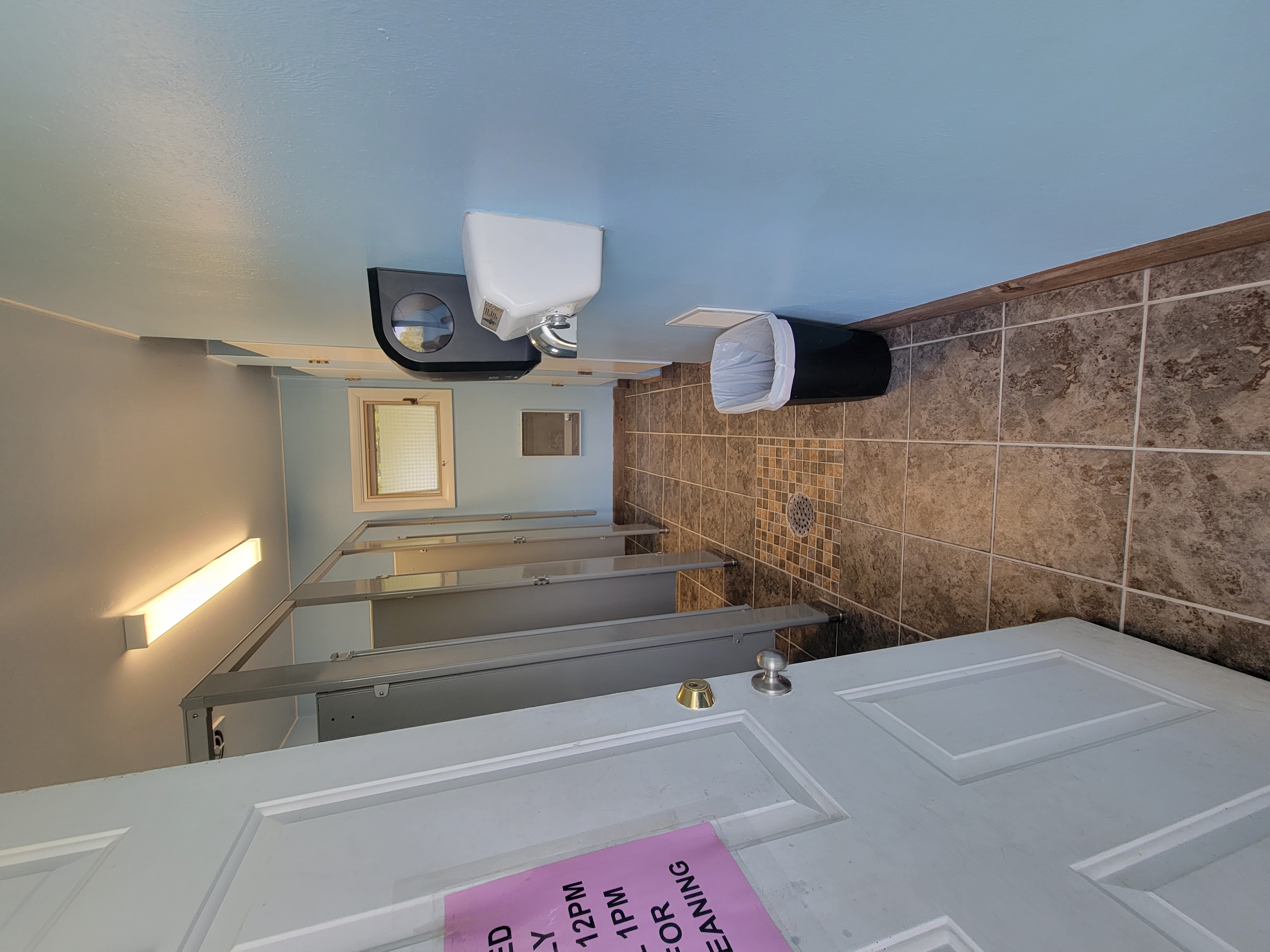 Newly renovated bathhouse